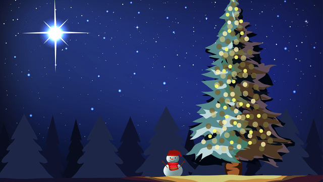 GL Christmas North Star Snowman 640x360